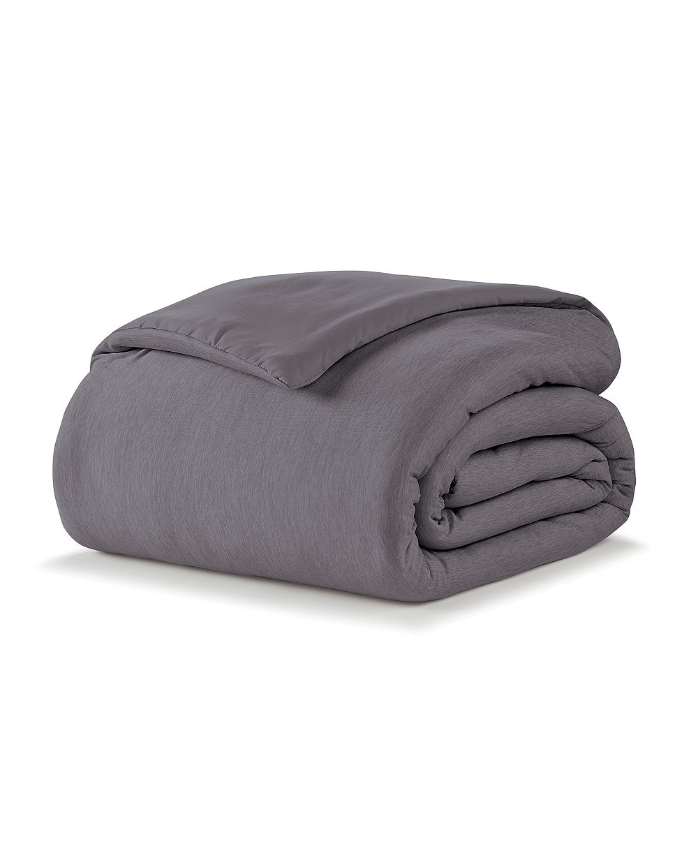 Ella Jayne Cooling Jersey Down-Alternative Comforter, Full/Queen