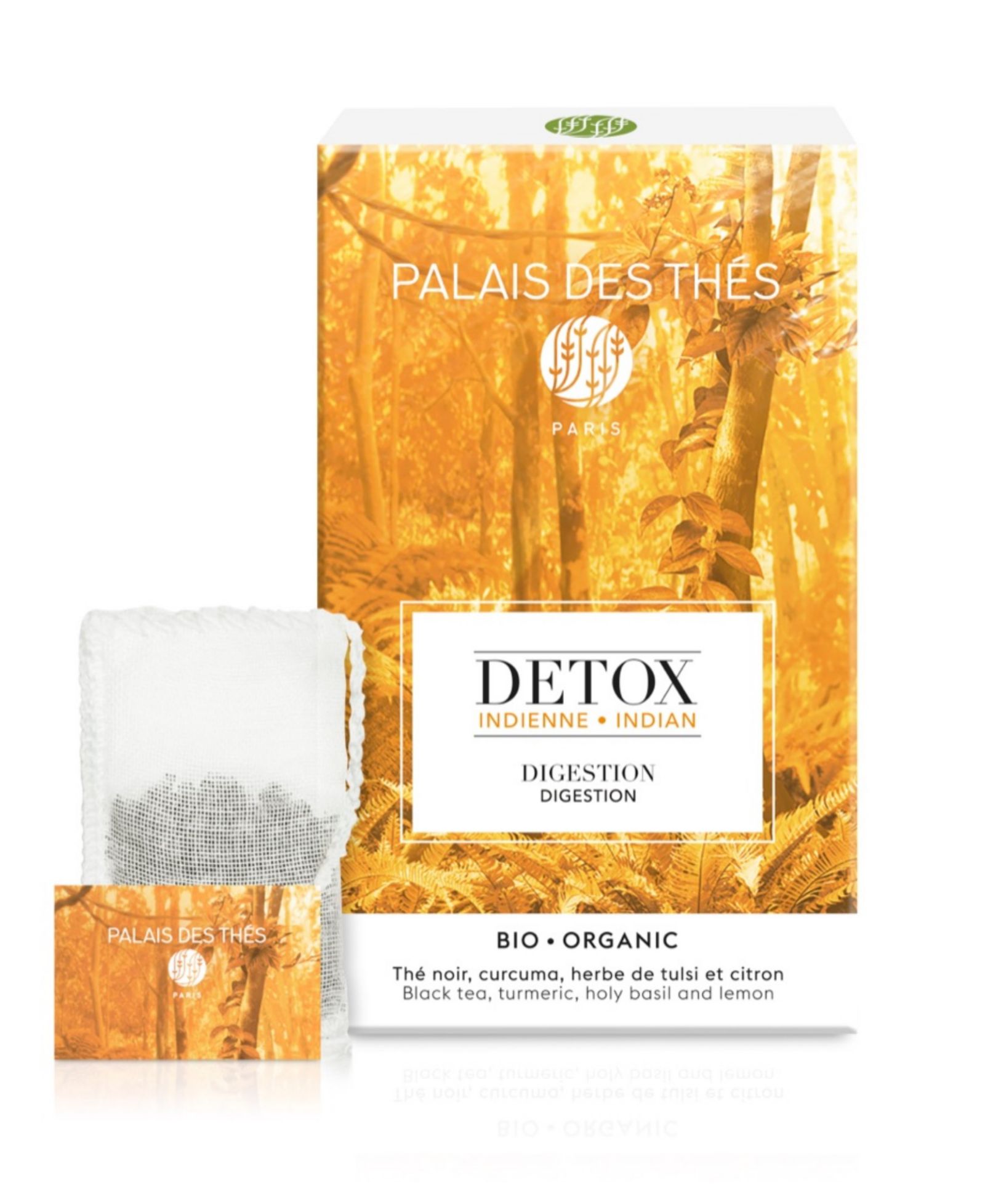 Чай Palais des Thés Indian Detox Digestion Box, Pack of 20 Tea Bags
