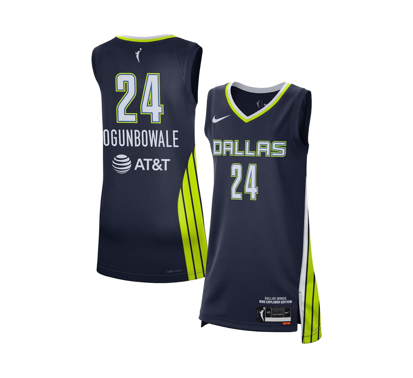 Nike Женская джерси Arike Ogunbowale Dallas Wings