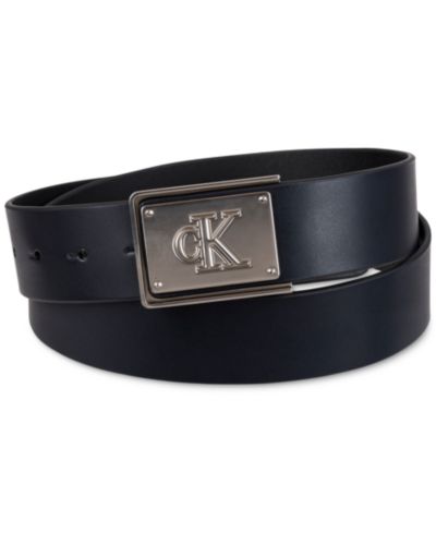 Calvin Klein Мужской ремень CK Plate Plaque