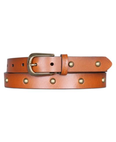 Кожаной ремень Lucky Brand Women's Metal Stud