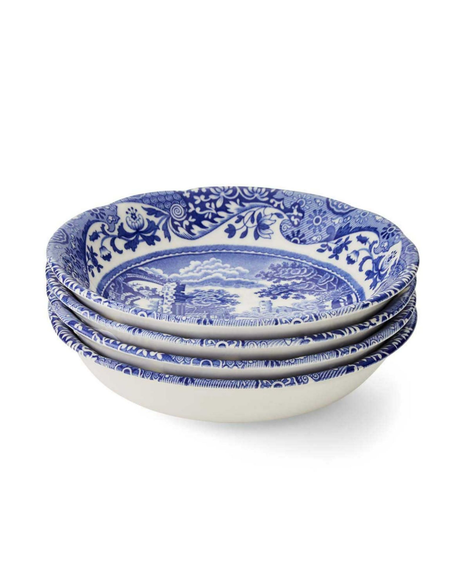 Spode Blue Italian миски для хлопьев, набор из 4 шт.