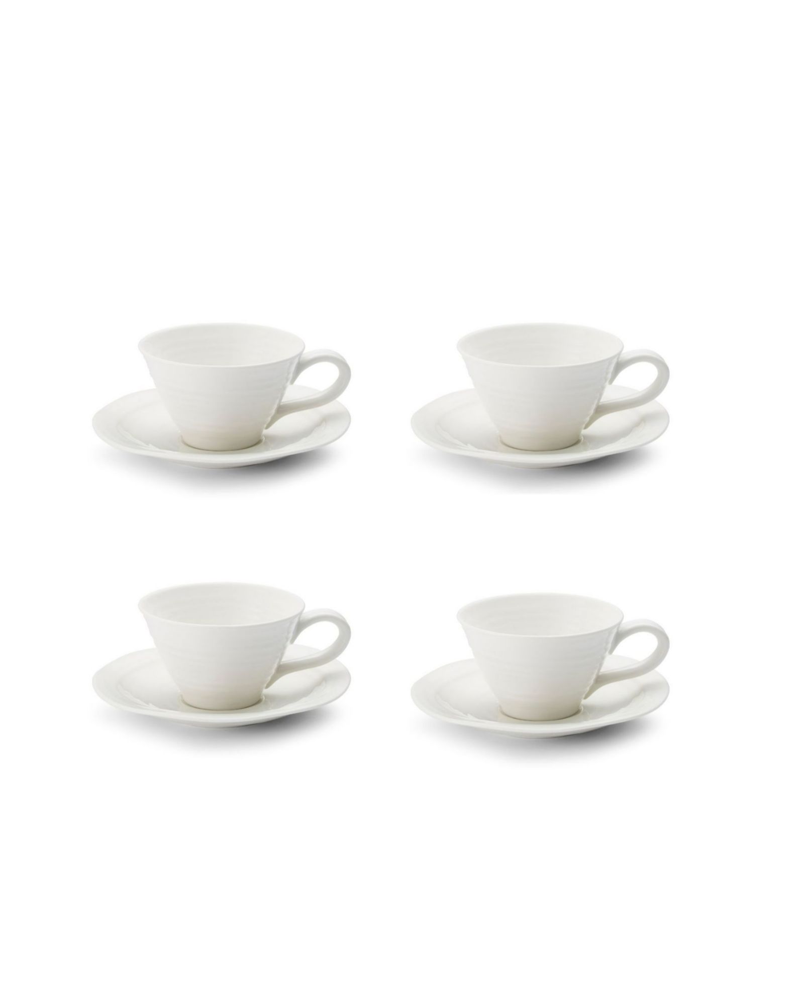 Набор из 4 чашек и блюдец Portmeirion Sophie Conran