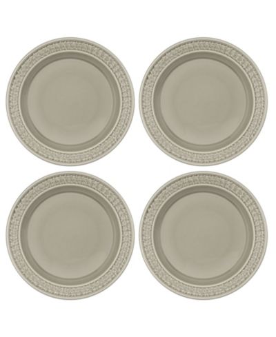 Portmeirion Botanic Garden Harmony Stone Dinner Plates, Set of 4