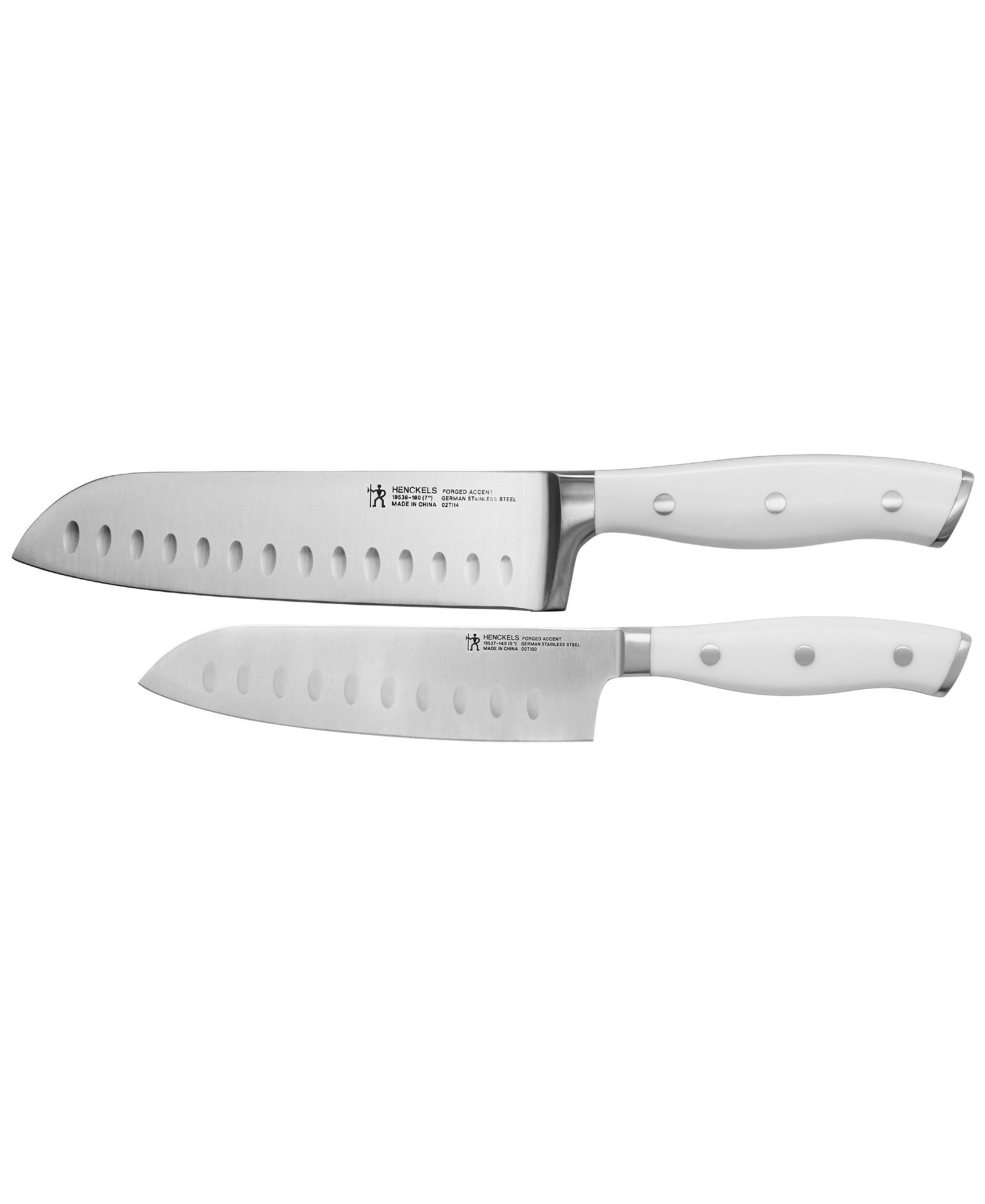 HENCKELS Forged Accent 2 Piece Asian Knife Set with Handle
