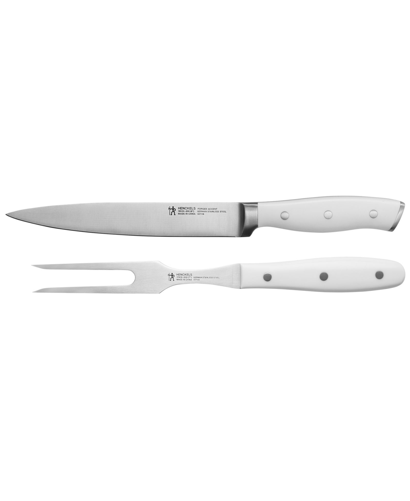 HENCKELS Forged Accent 2 Piece Carving Set with Handle