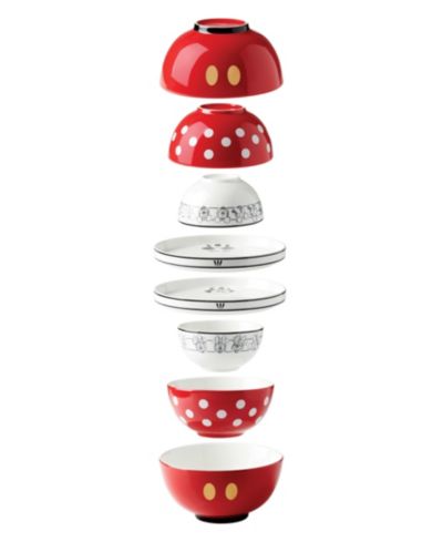 Набор фарфоровой посуды Lenox Disney Luna, 8 шт. Nesting
