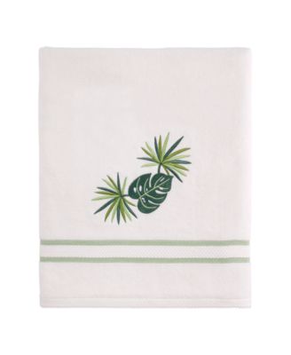 Банное полотенце Avanti Viva Palm Embroidered Cotton 27" x 50"
