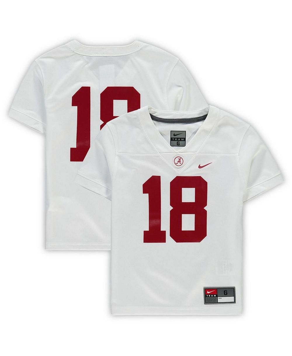 Nike детская футбольная джерси Alabama Crimson Tide Untouchable, белая