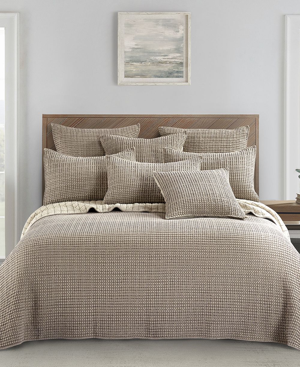 Levtex Home Mills Waffle Classic 2-Piece Bedspread Set, Twin