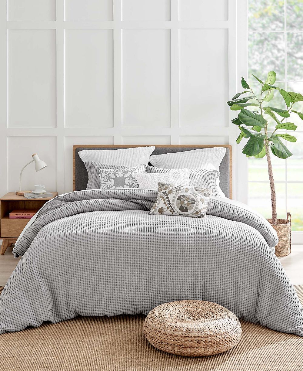 Комплект из 3 предметов Levtex Home Mills Waffle Classic, пододеяльник, King