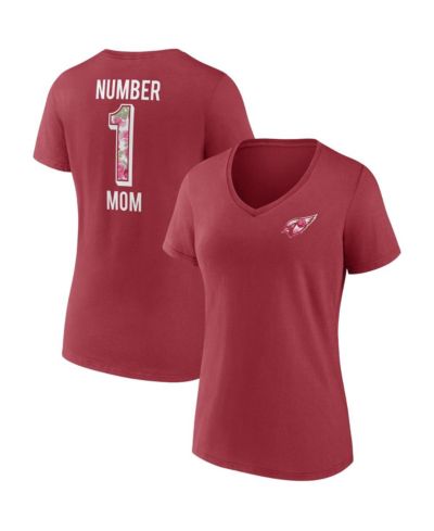 Женская футболка V-образного выреза Fanatics Arizona Cardinals Mother's Day