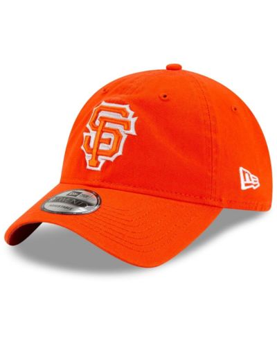 Мужская бейсболка New Era Orange San Francisco Giants City Connect 9TWENTY регулируемая