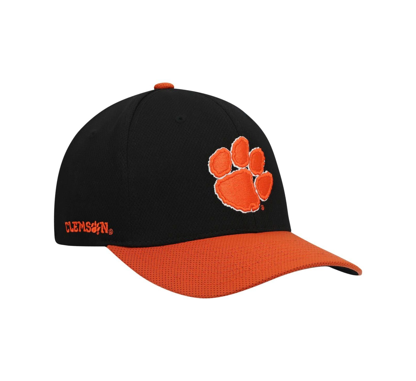 Мужская бейсболка Top of the World Clemson Tigers Hybrid Tech Flex