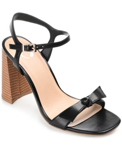 Journee Collection Women's Dianne Block heel Dress Sandals