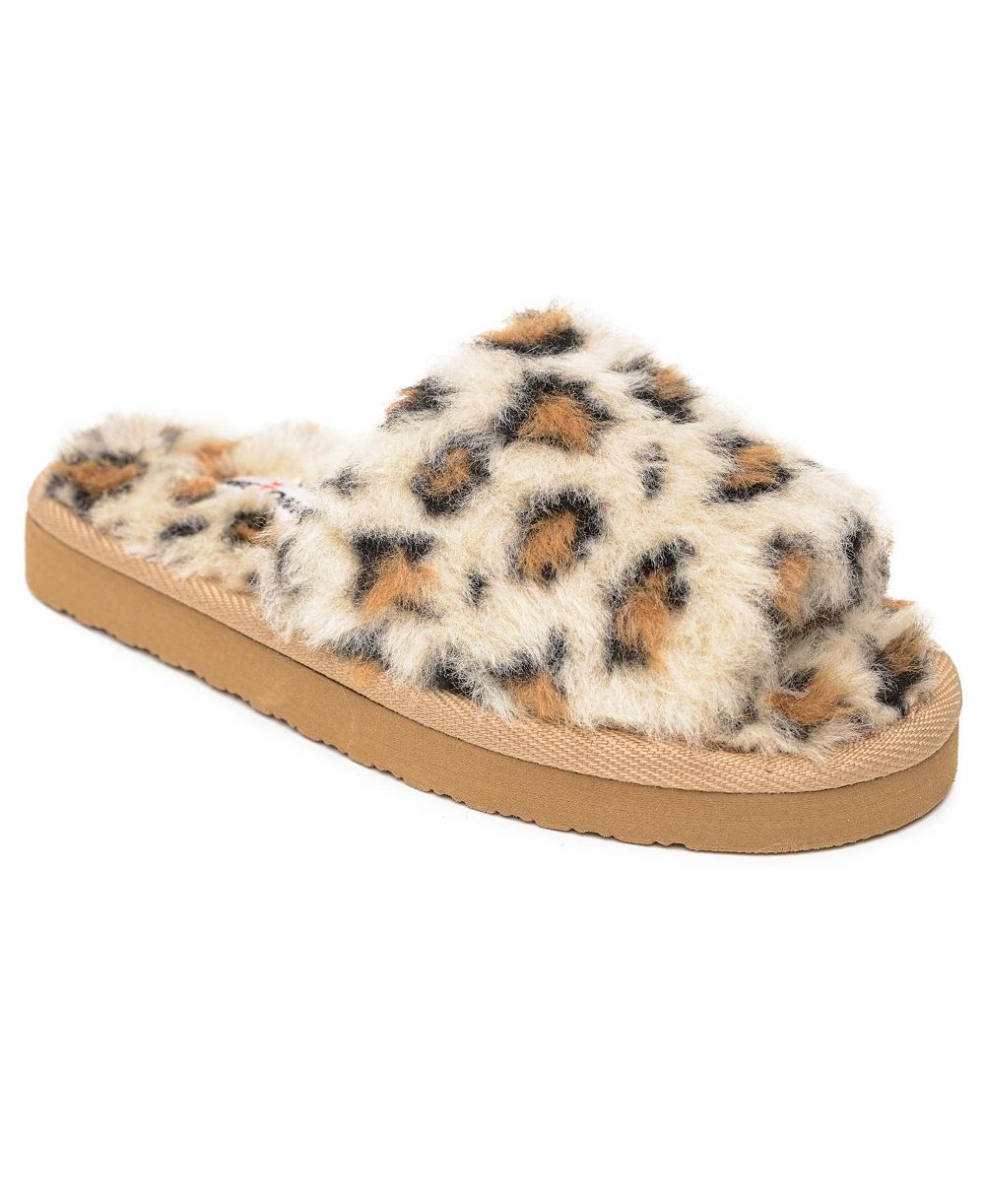 Детские тапочки Minnetonka Lyla Faux Fur Slide