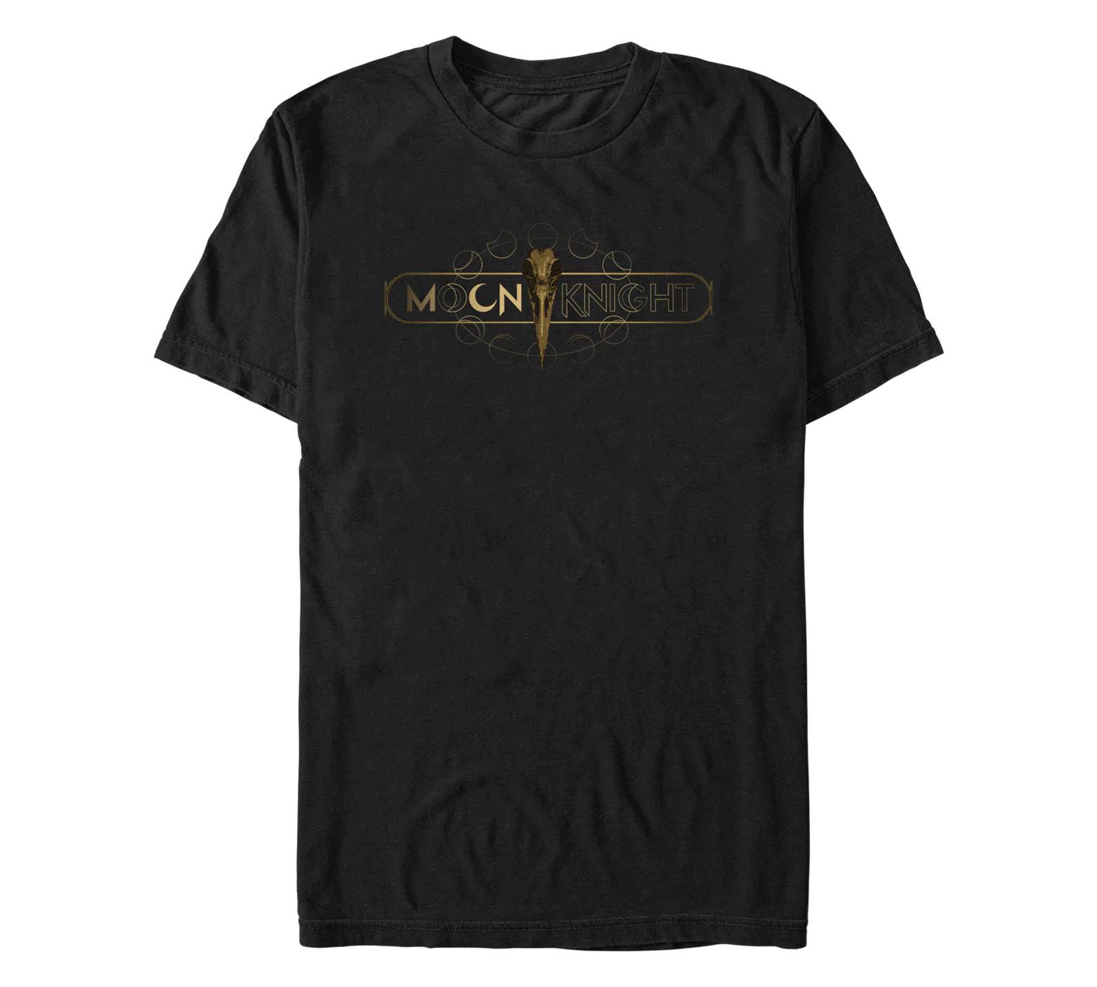 Men's Moon Knight Skull Logo Short Sleeve T-shirt