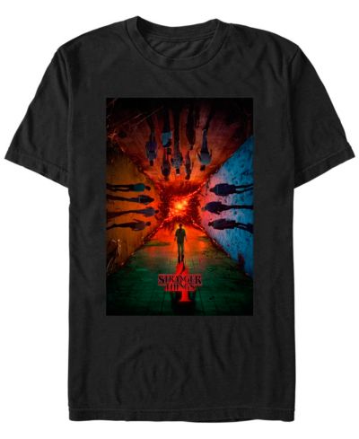 Мужская футболка Stranger Things Season 4 Main Poster Short Sleeve