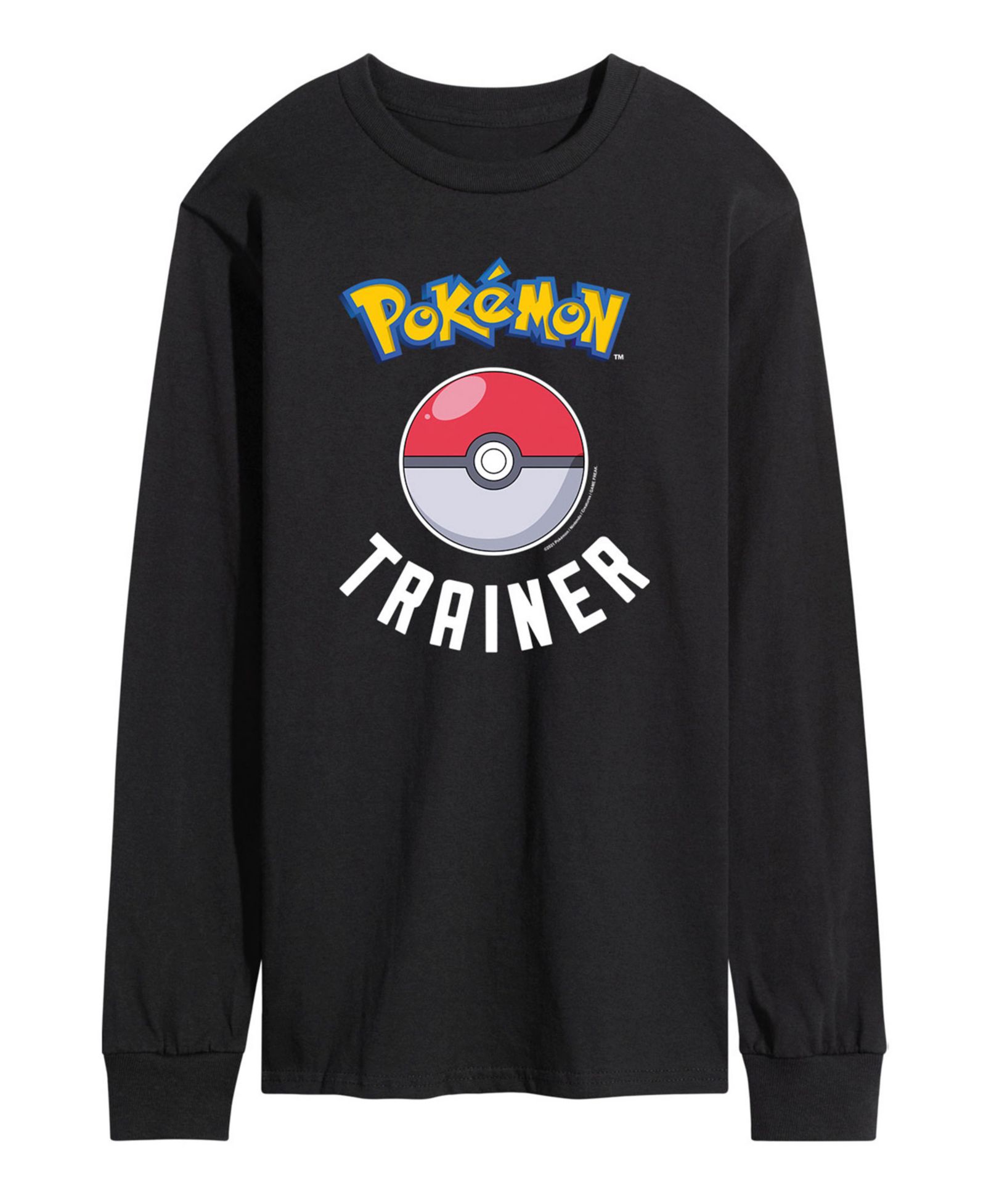 Men's Pokemon Trainer Long Sleeve T-shirt
