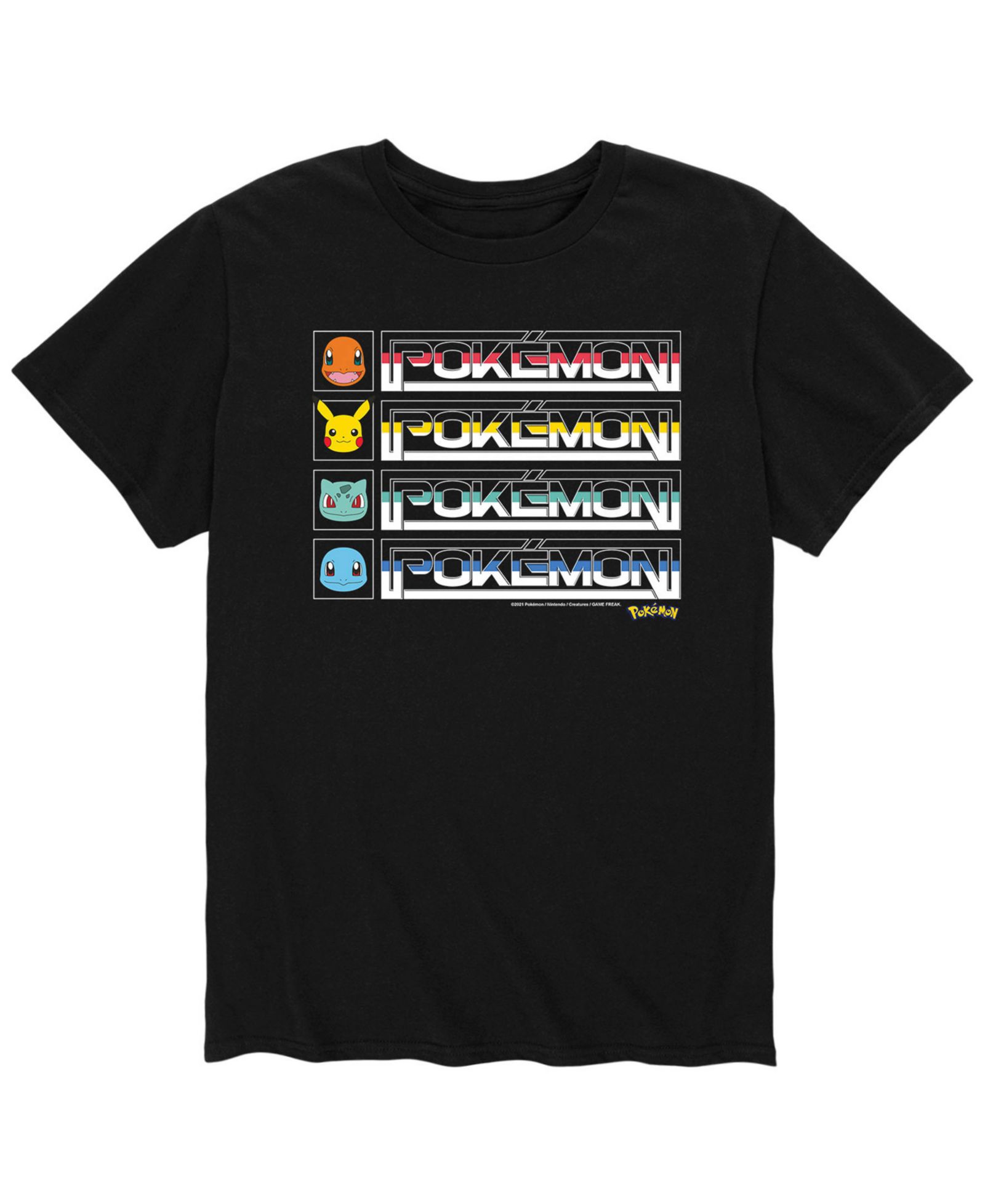 Men's Pokemon Video Game T-shirt