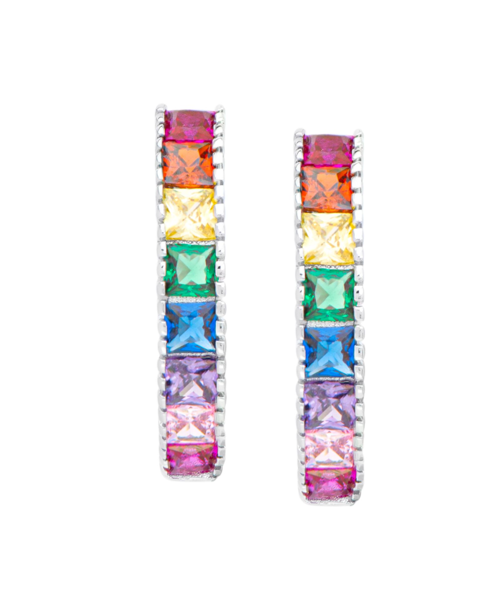 Женские серьги-кольца Macy's Rainbow