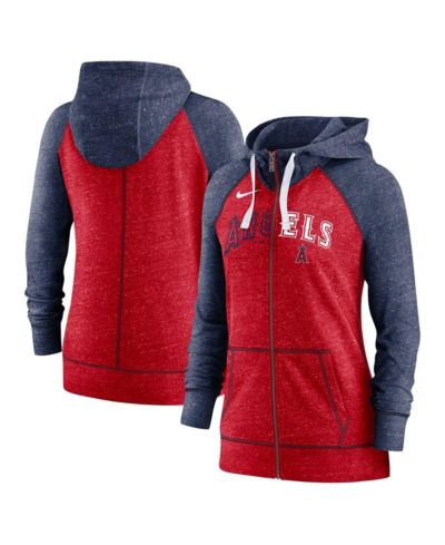 Женское худи Nike Los Angeles Angels Vintage-Like Raglan Full-Zip
