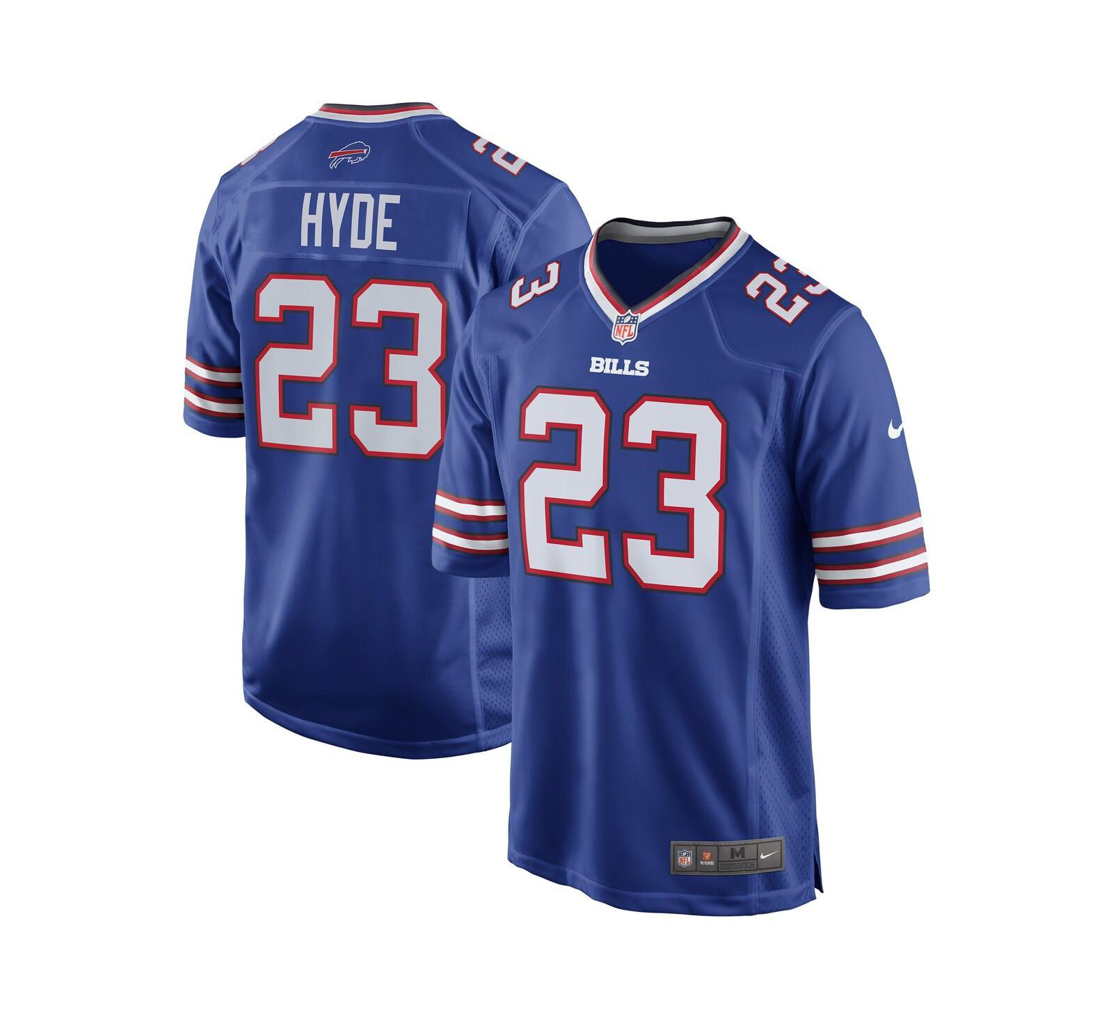 Мужская джерси Nike Micah Hyde Royal Buffalo Bills Game Player