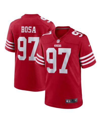 Мужская игровая джерси Nike Nick Bosa San Francisco 49ers