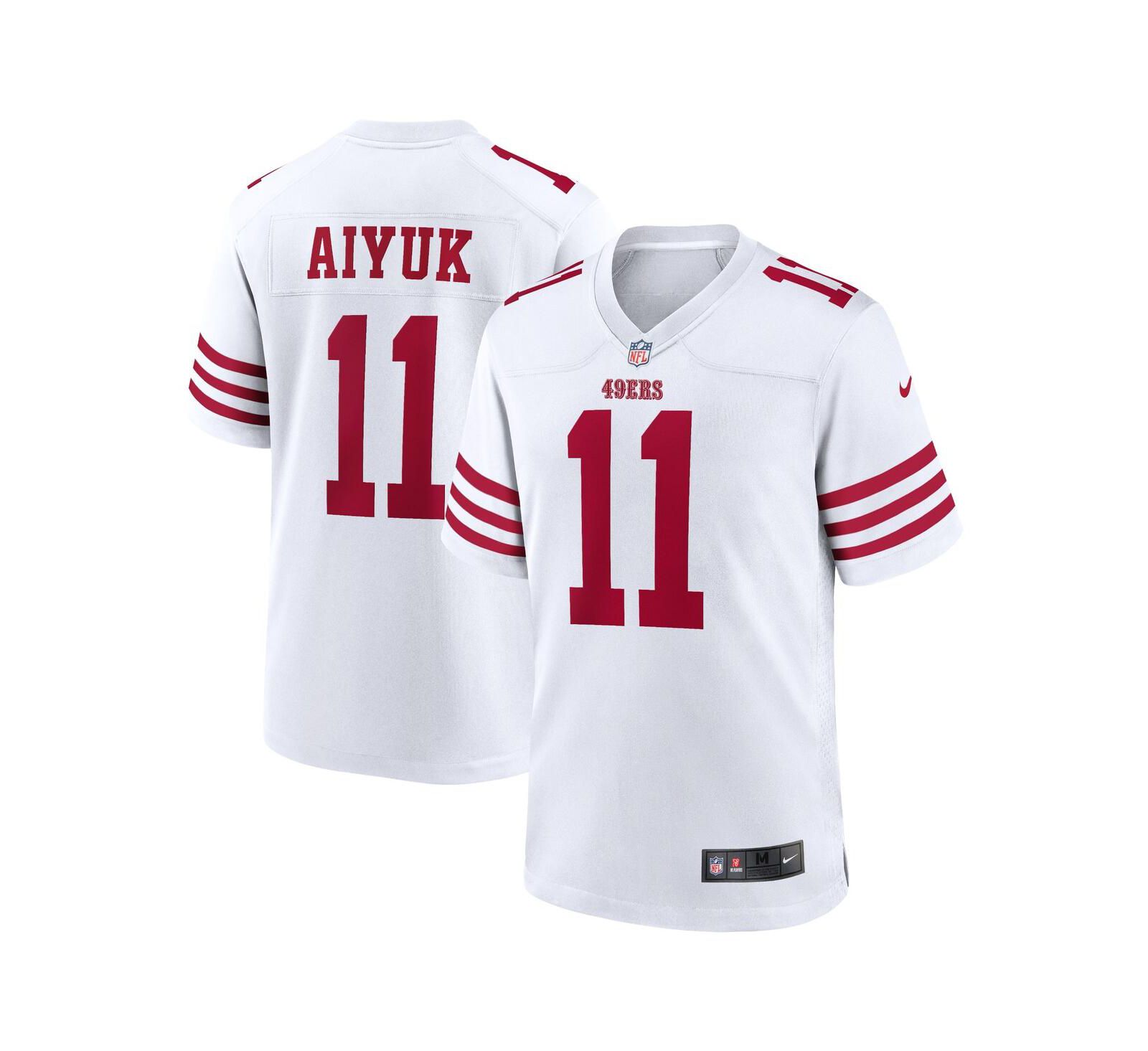 Nike Men's Brandon Aiyuk San Francisco 49ers Player Game Jersey