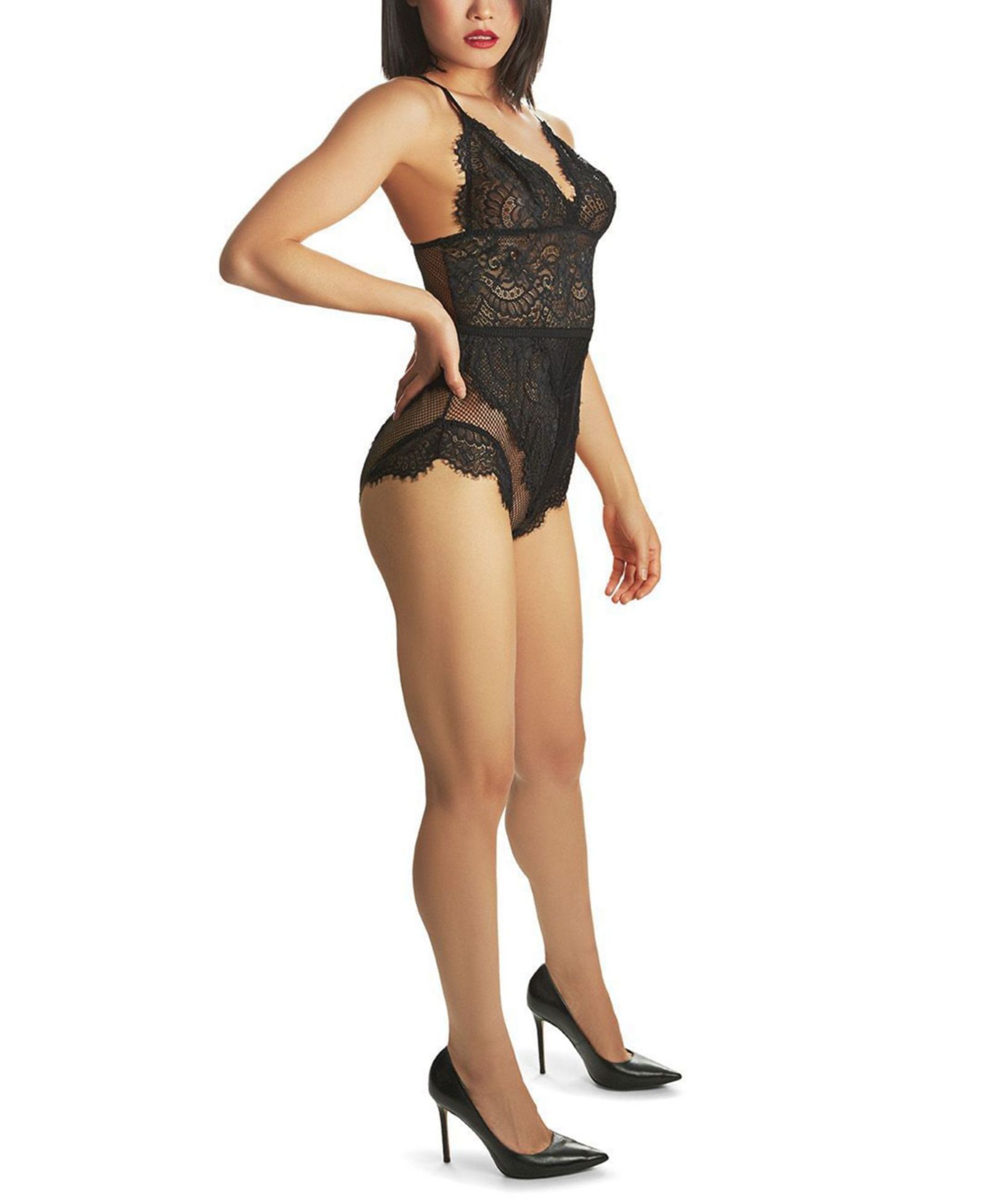 Боди MeMoi Adalene Sheer Lingerie