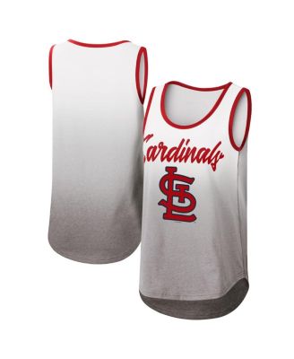 Женский топ G-III 4Her by Carl Banks White St. Louis Cardinals Logo Opening Day