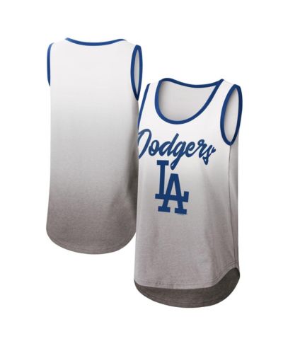 Женский топ G-III 4Her by Carl Banks White Los Angeles Dodgers Logo Opening Day