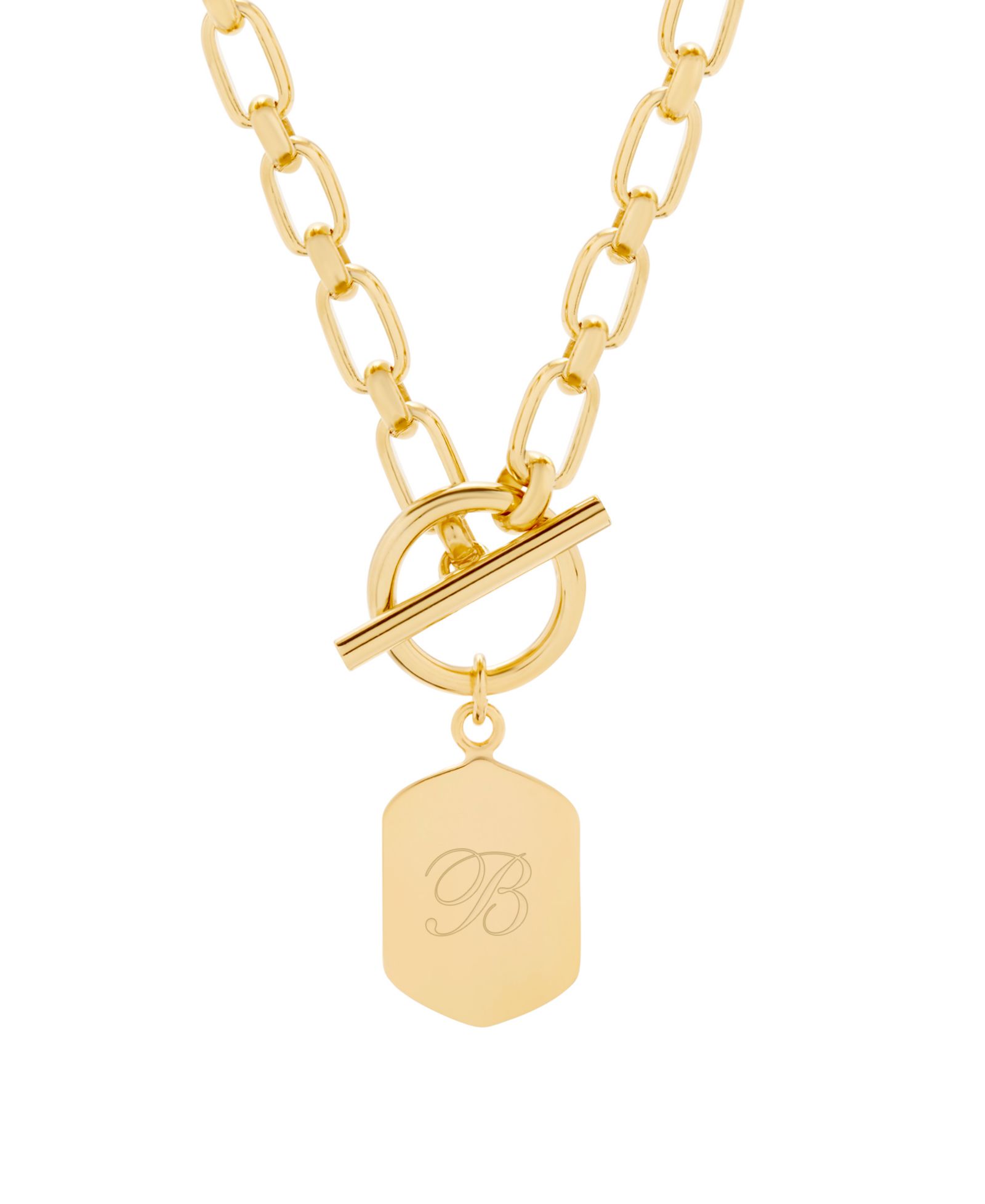Подвеска brook & york Hadley Initial Toggle Necklace