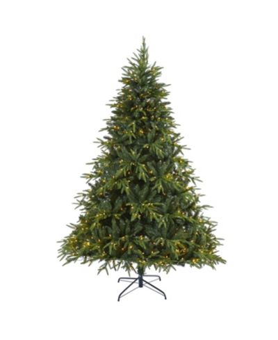 Nearly Natural искусственная елка Colorado Mountain Fir с огнями, 84"