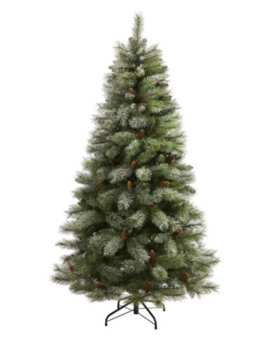Искусственная ель Nearly Natural Snowed French Alps Mountain Pine 72"