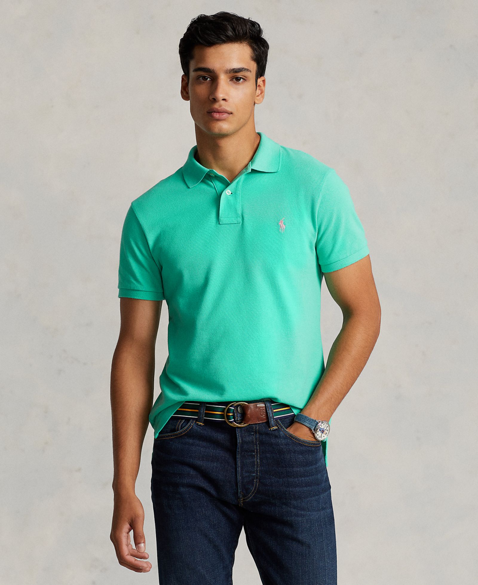 Мужская рубашка Polo Ralph Lauren Classic-Fit Mesh