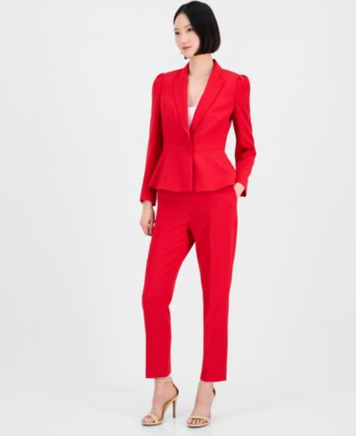 Tahari ASL Костюм с поясом и брюками Wrap Pant Set