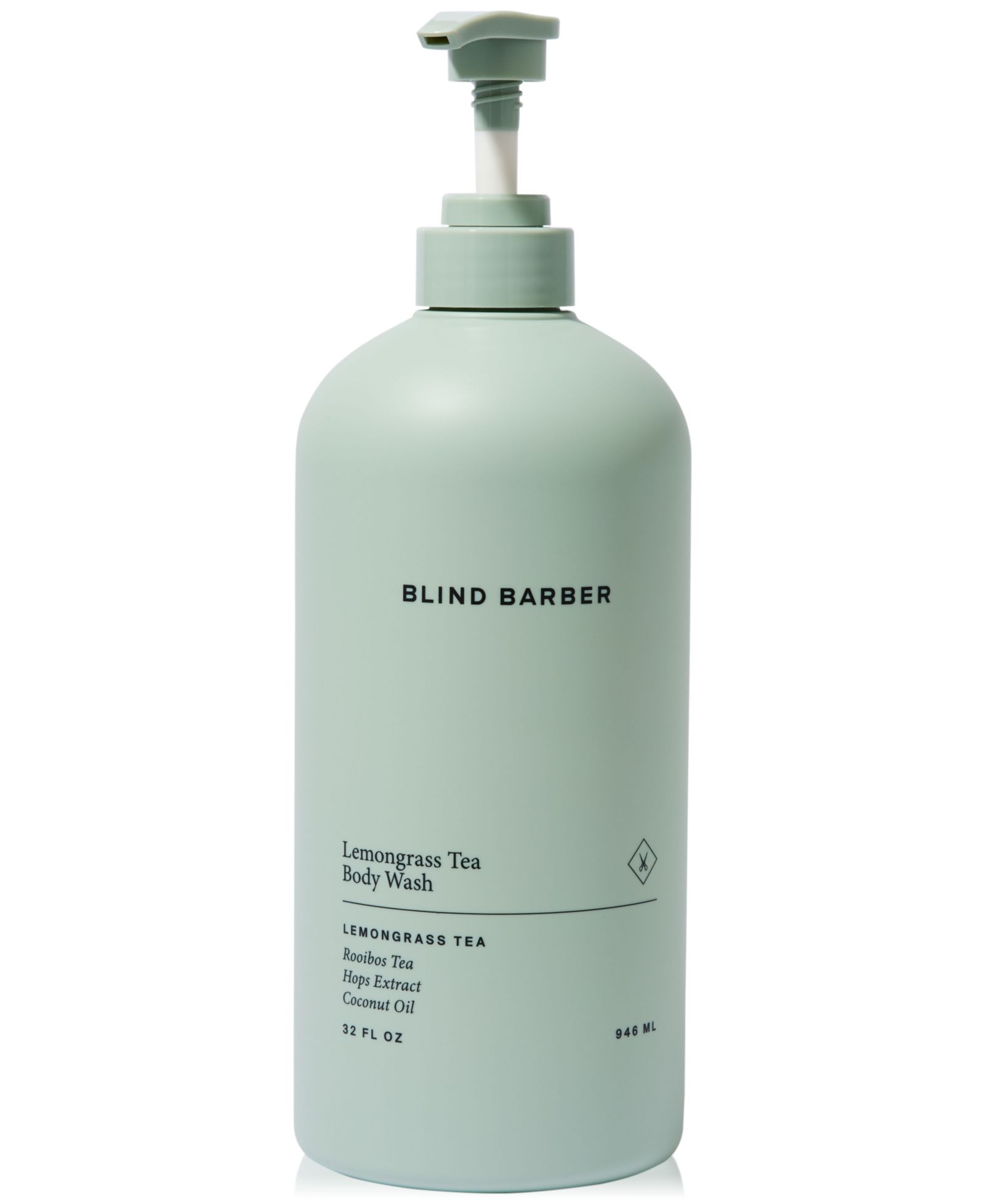 Blind Barber Lemongrass Tea Body Wash, 32 oz.