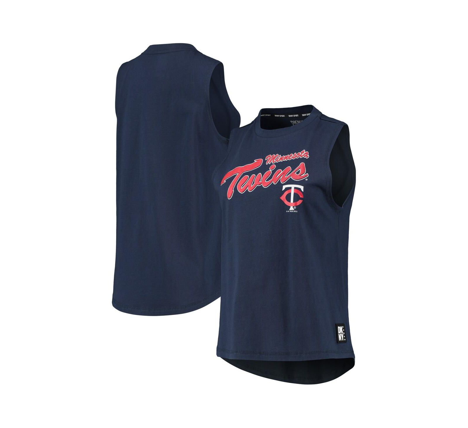 Женский топ DKNY Sport Navy Minnesota Twins Marcie
