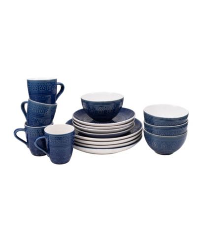Набор столовой Euro Ceramica Fez, 16 Pc., Service for 4