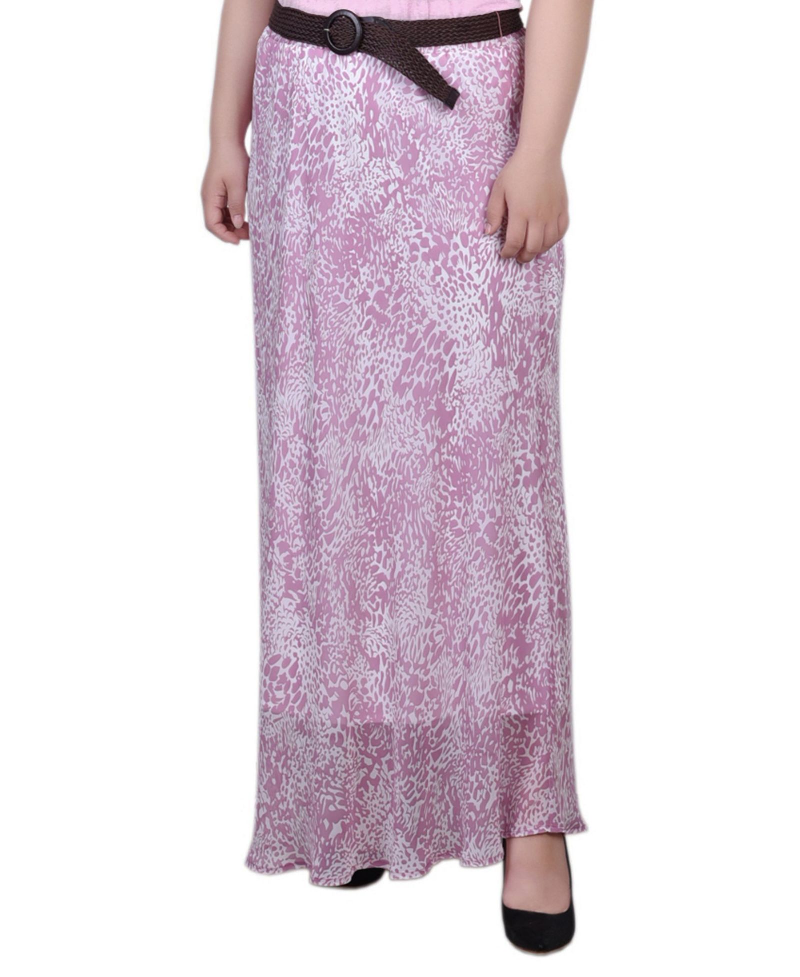 Макси юбка NY Collection Plus Size Chiffon
