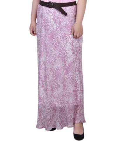 Макси юбка NY Collection Plus Size Chiffon