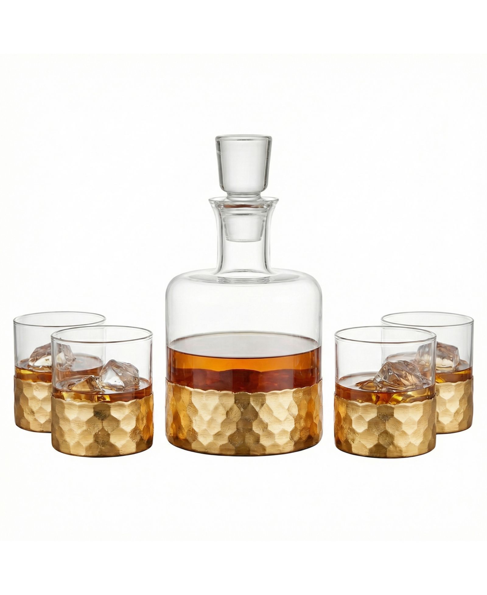 Набор декантер и стаканы для виски, 5 предметов