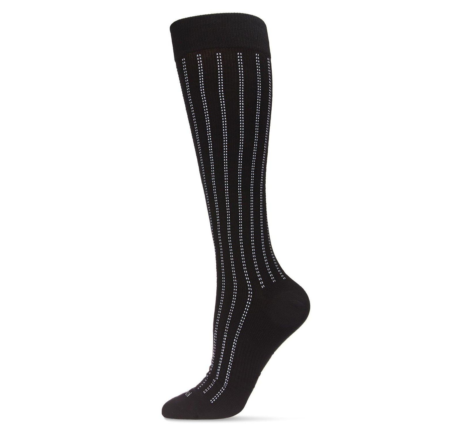 Men's Highway Stripe Cotton Compression Socks