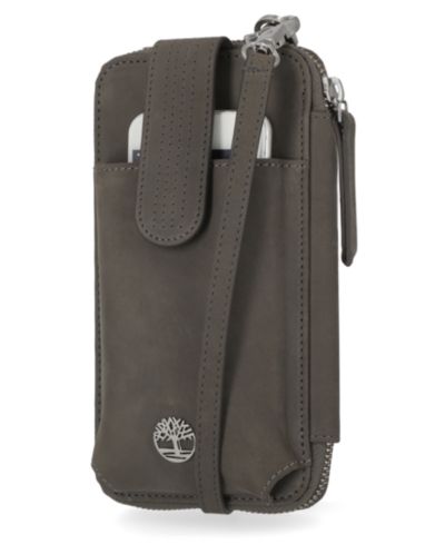 Timberland RFID Leather Phone Crossbody Wallet Bag