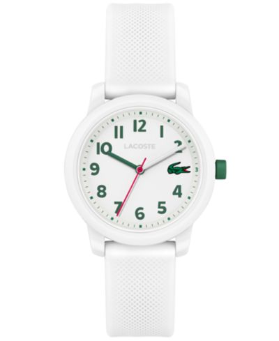 Детские часы Lacoste L.12.12 White Silicone Strap 32mm
