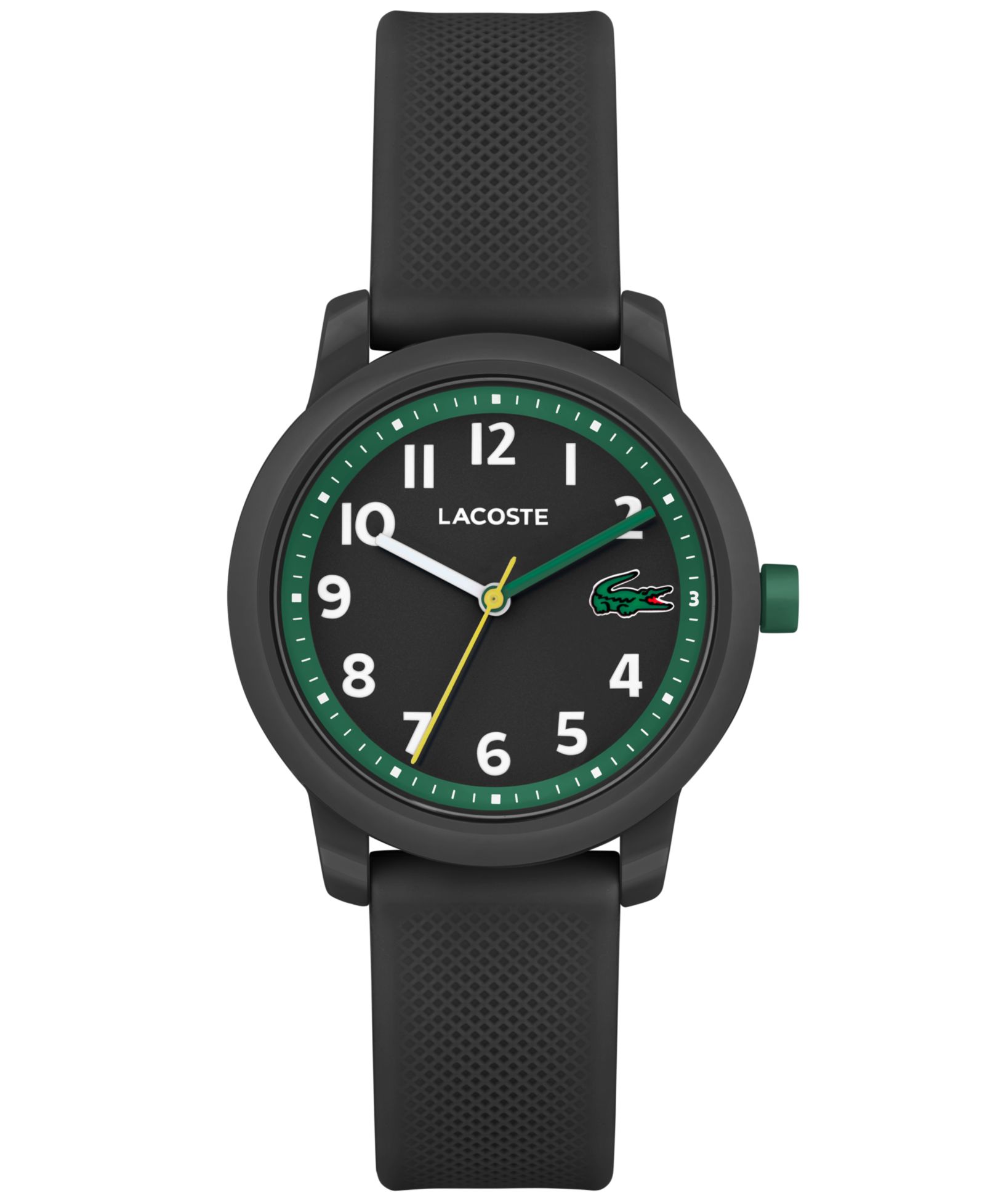 Lacoste Детские часы L.12.12 Light Black Silicone Strap 32mm