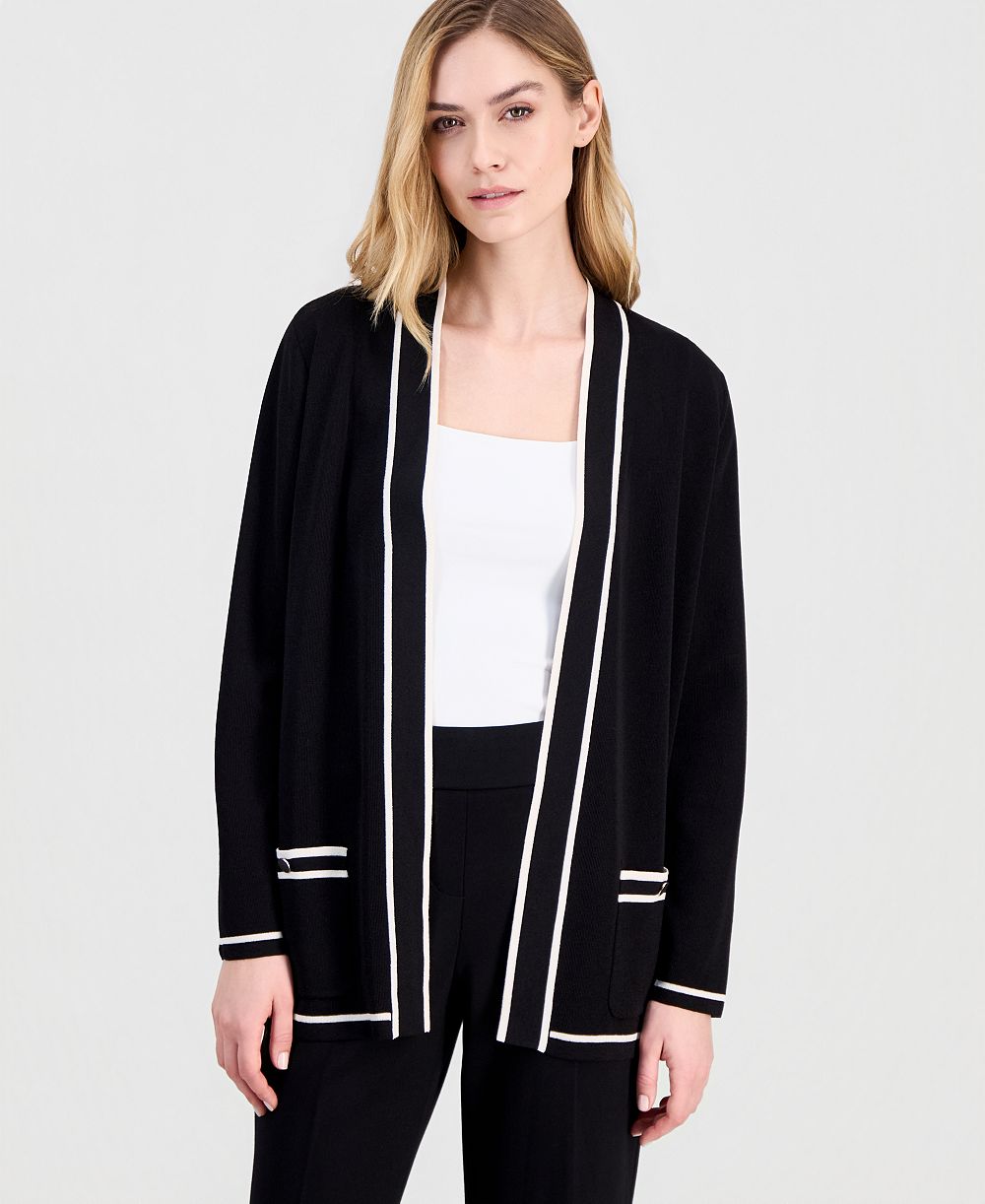 Anne Klein Women's Malibu Piped Cardigan