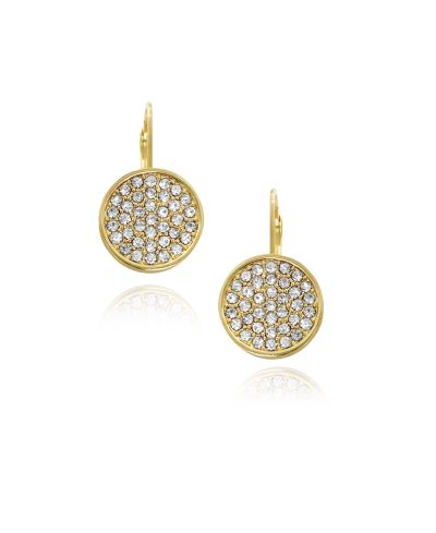 Vince Camuto Серьги с подвесками в виде монет из золотистого стекла