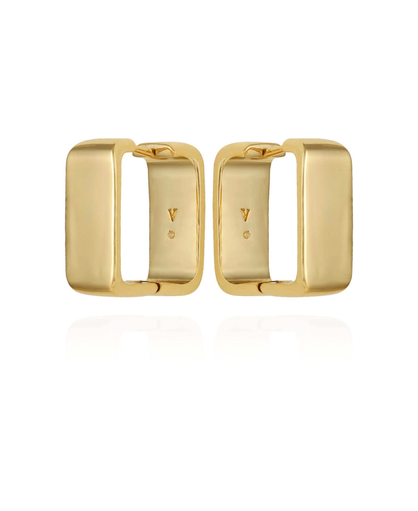 Серьги-кольца Vince Camuto Gold-Tone Brass